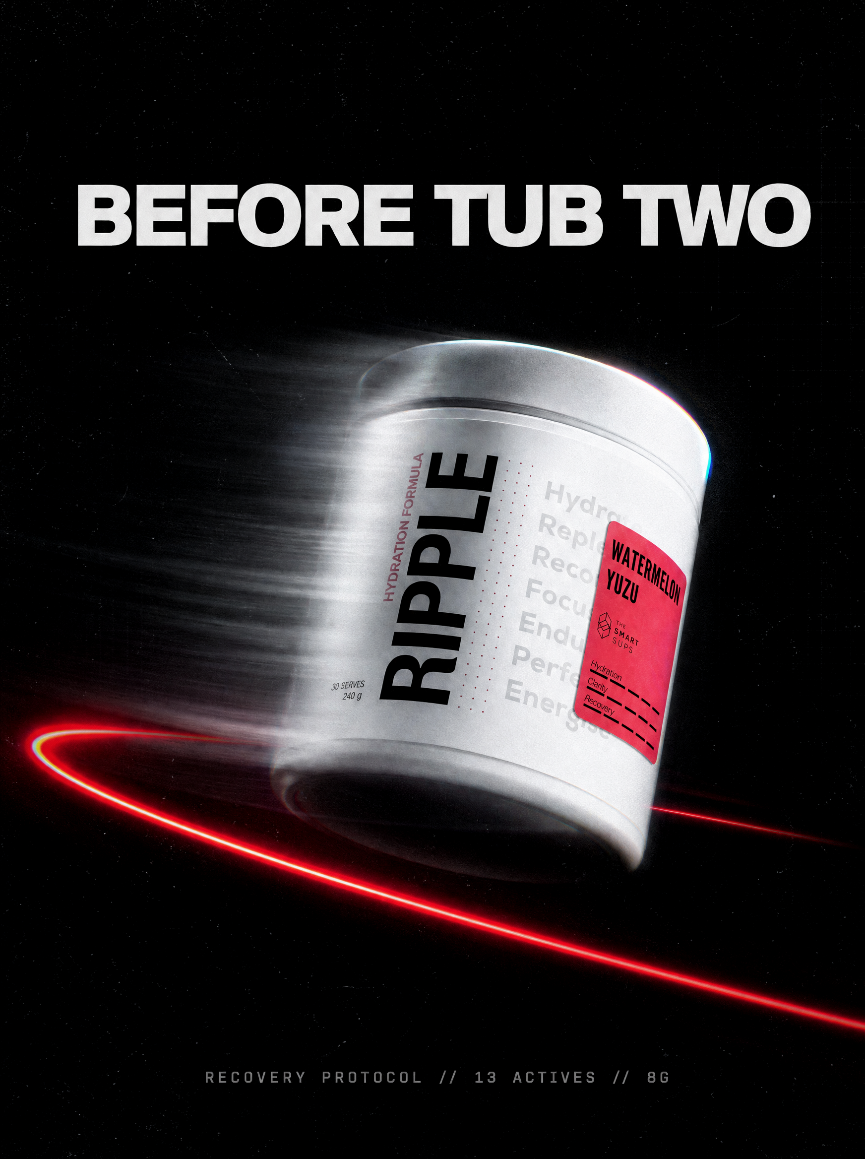 Ripple. Before tub two.